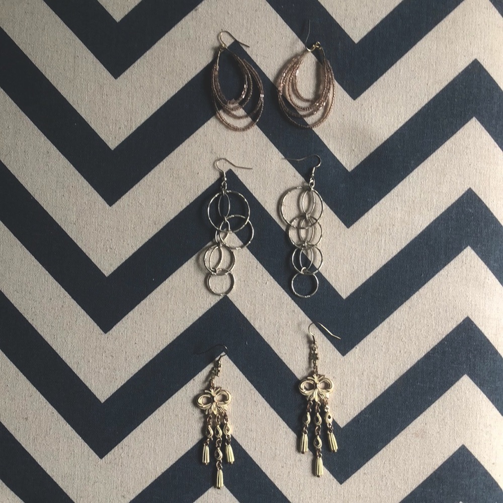 Forever 21 bundle of 3 pairs of Earrings.